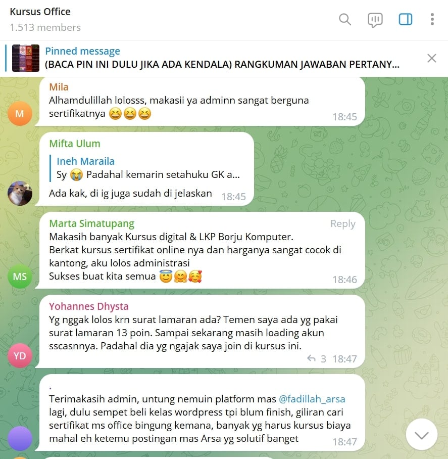 Kelas Belajar Microsoft Office Bersertifikat Resmi Kelas Office